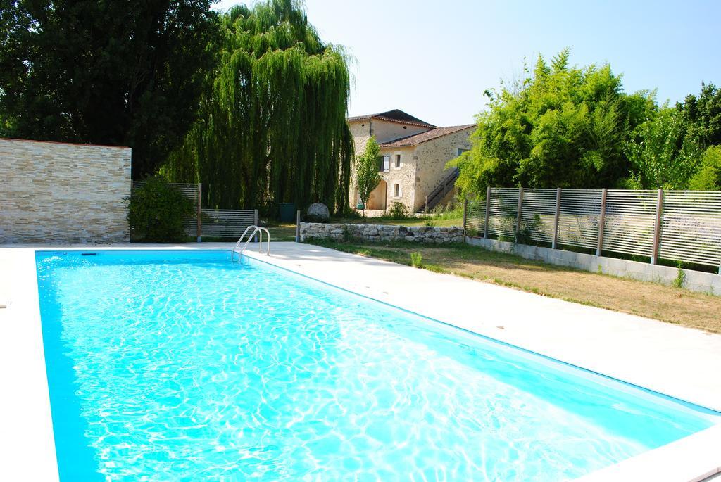 Hotel Les Foucauds Saint-Quentin-de-Caplong Esterno foto