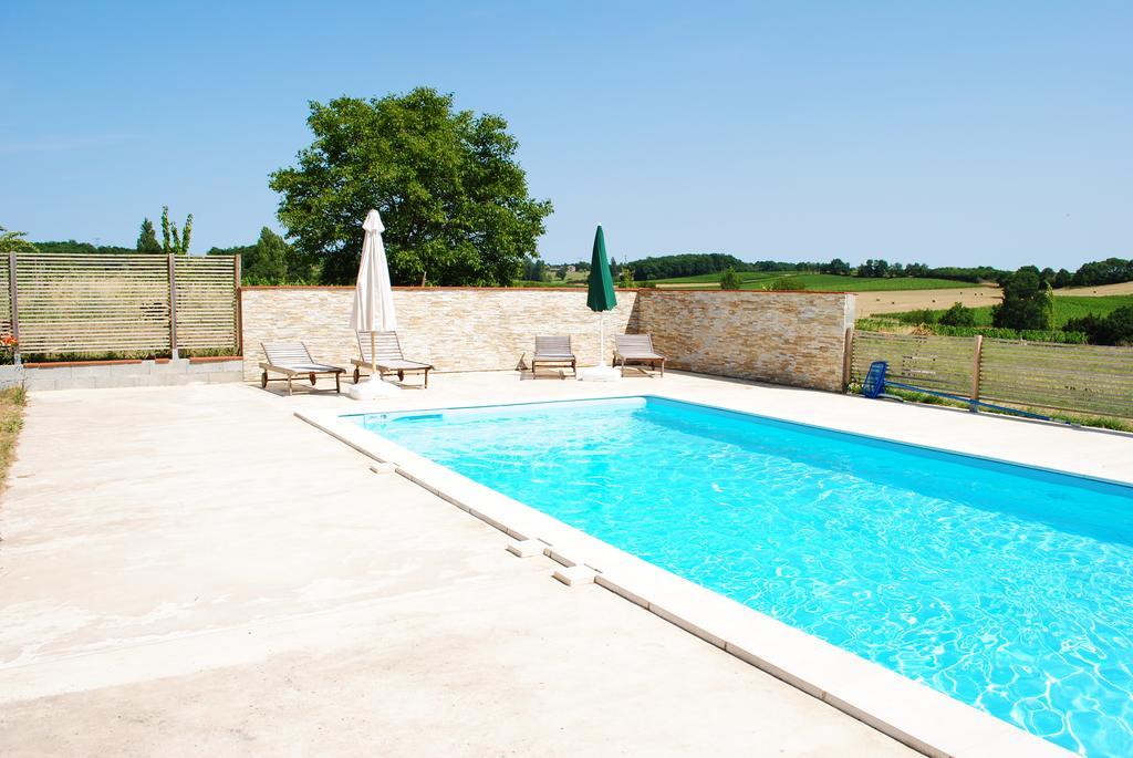 Hotel Les Foucauds Saint-Quentin-de-Caplong Esterno foto