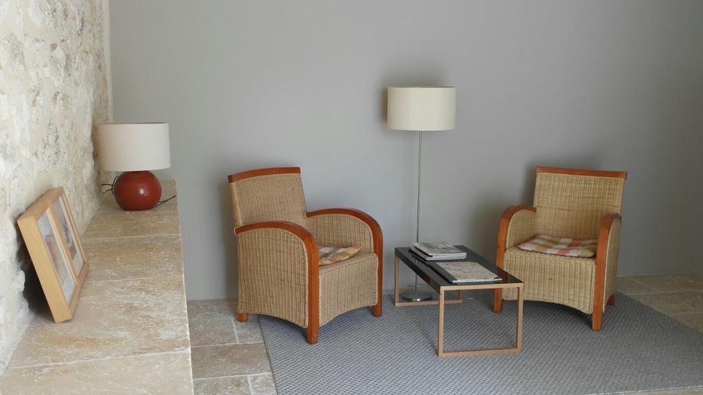 Hotel Les Foucauds Saint-Quentin-de-Caplong Esterno foto