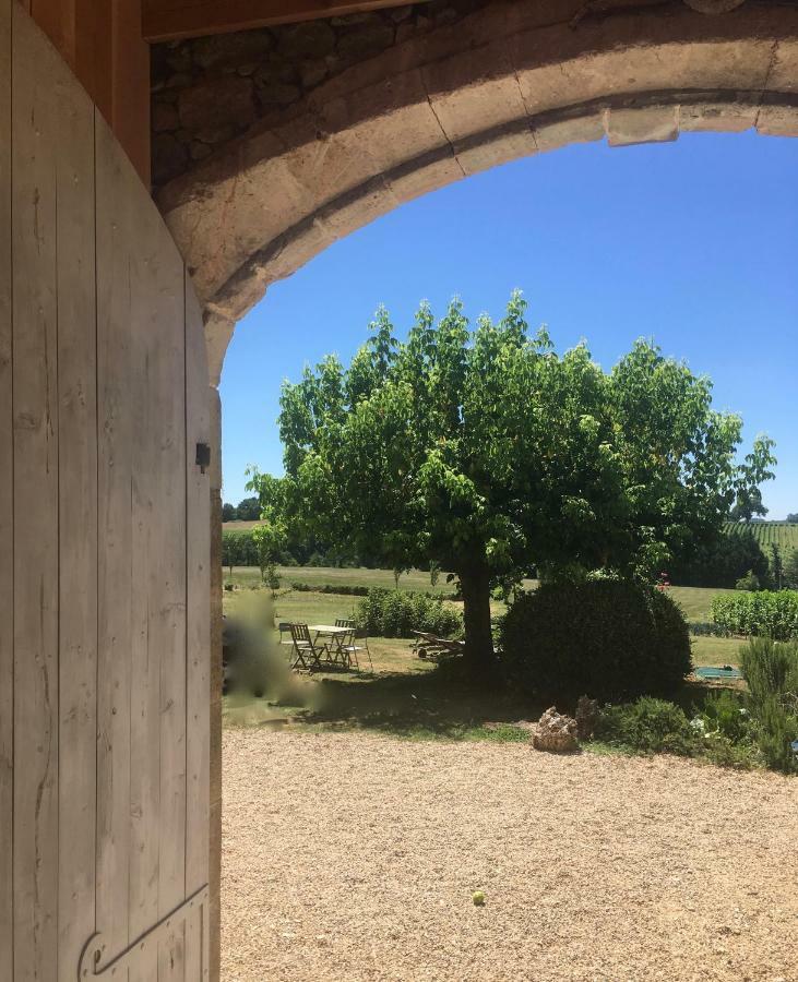 Hotel Les Foucauds Saint-Quentin-de-Caplong Esterno foto
